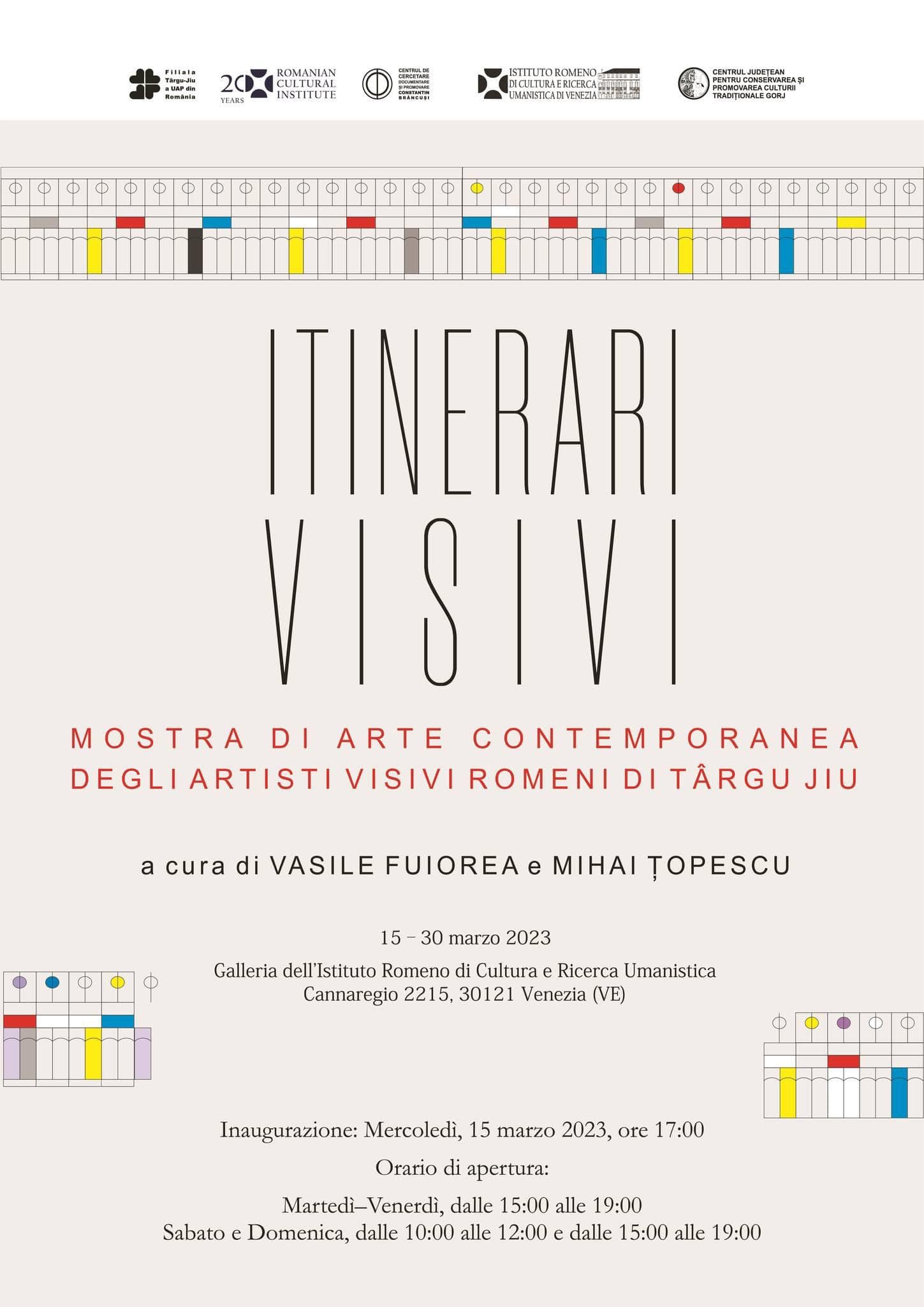 afis Venetia Itinerarii Vizuale